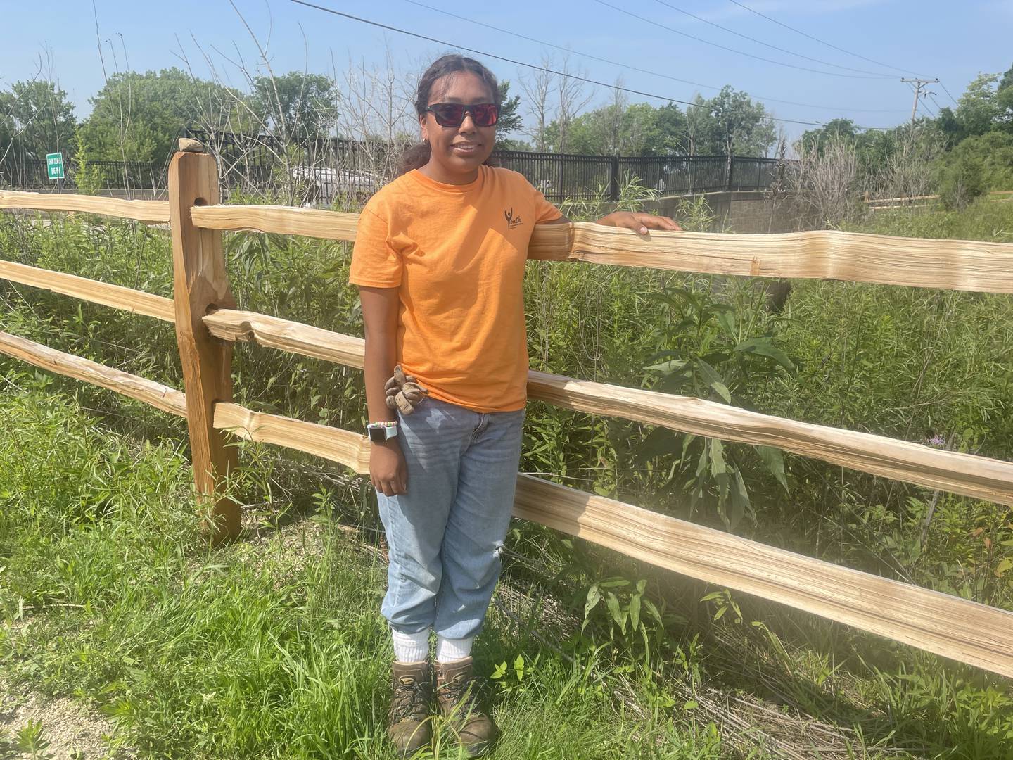 Imelda Gomez credits the Youth Conservation Corps with inspiring her to study environmental science at the University of Illinois.