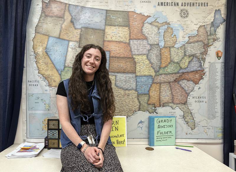 Megan Grady is a social studies teacher at Challand Middle School in Sterling.