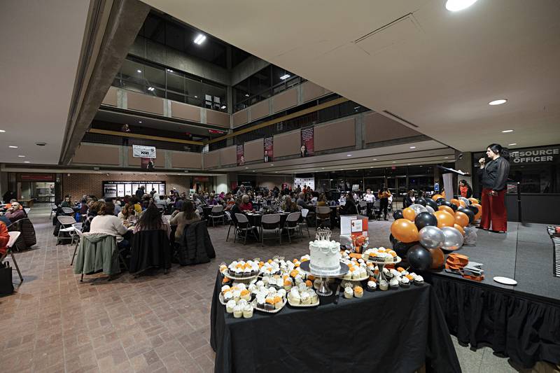 The house was full of celebrants at Sauk Valley College for the YWCA’s 100th anniversary party Friday, Jan. 19, 2024.