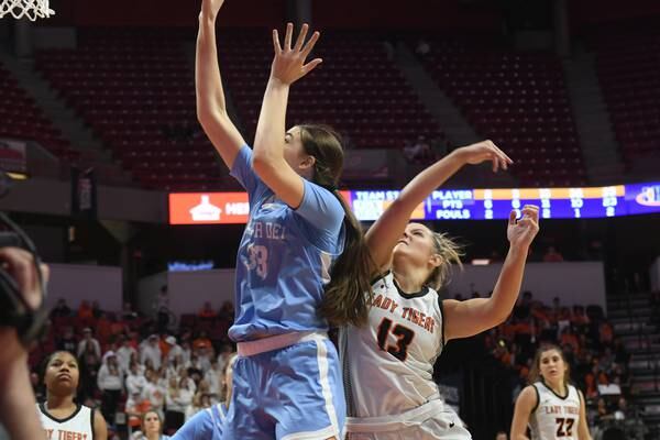 Girls basketball: Byron falls to taller Breese Mater Dei 62-46 in Class 2A state final