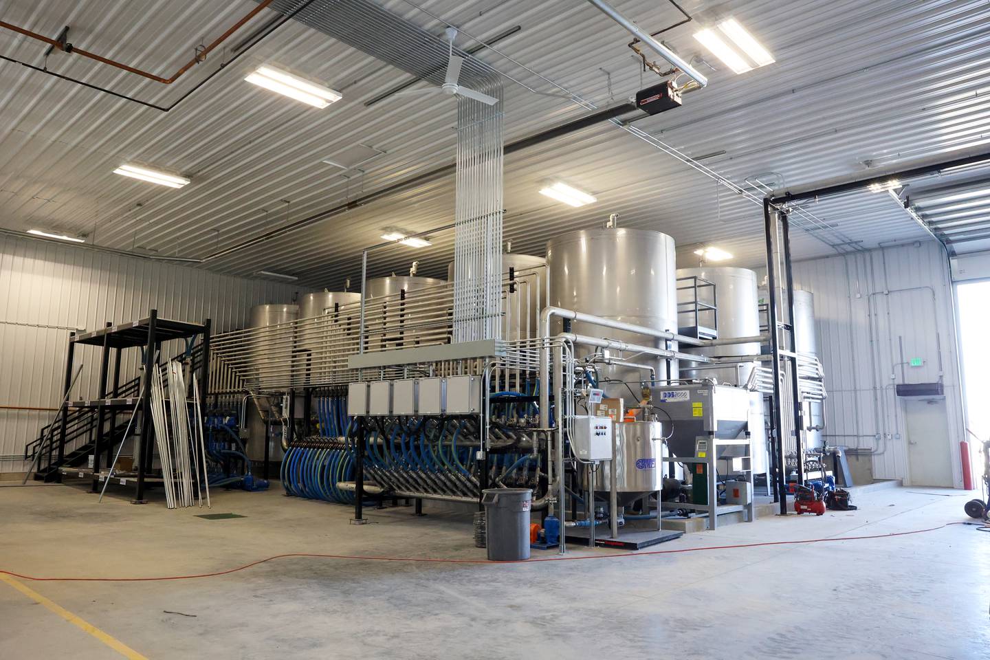 The addition of a state-of-the-art liquid fertilizer and chemical storage and loading building is part of recent expansion at Heritage FS in St. George.