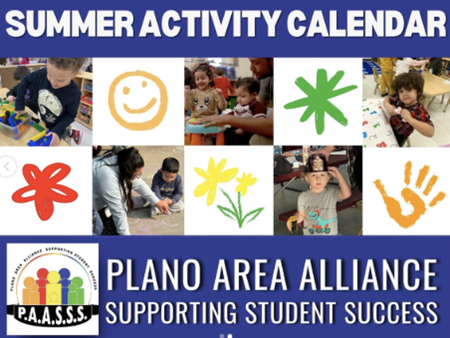 The Plano Area Alliance Supporting Student Success is distributing free bilingual booklets containing educational activities for early learners.