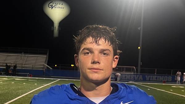 Tate Beran’s fourth-quarter pick snatches back momentum for Geneva in win over Wheaton Warrenville South
