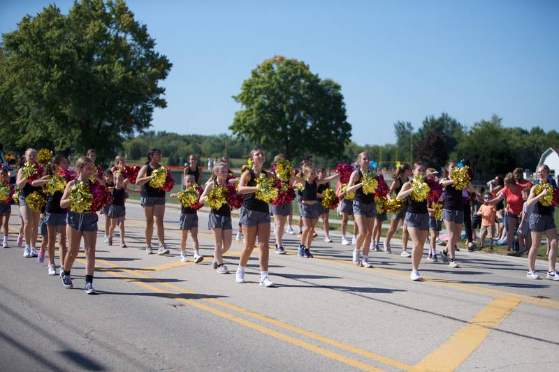 Algonquin Academy of Dance & Music at the Summer Sunset Festival Parade on Saturday, Sept. 2, 2023, in Lake in the Hills.