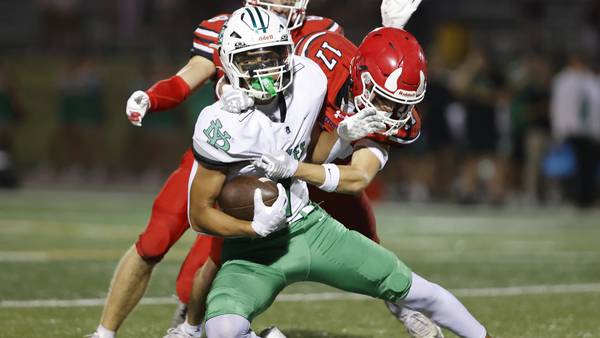 Photos: York, Hinsdale Central football meet in West Suburban Conference action