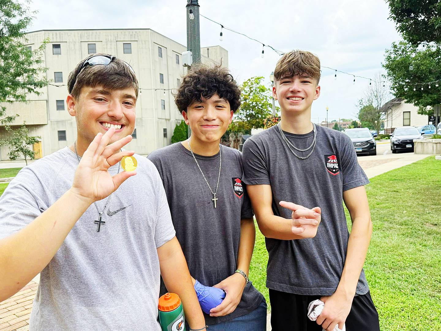 Small, unexpected moments during Sterling Main Street's Team Up 2 Clean Up program have become part of a more memorable story for its young volunteers, such as a time when a group found a coin with the head of Jesus Christ on it.