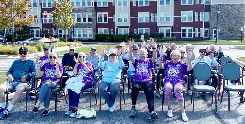 Approximately 75 residents participated in the annual Greenfields Classic from September 11 to 15, 2023. The event included a two-mile walk, ladder ball, frisbee toss, brain games and more.