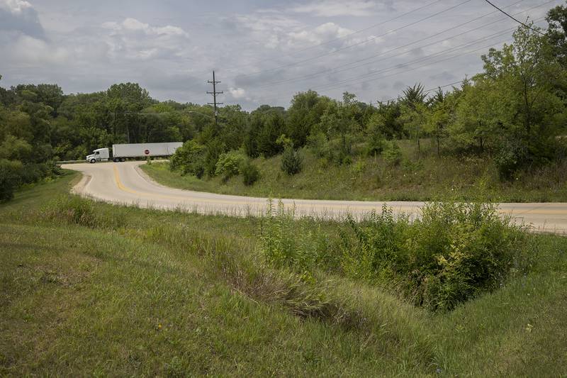The gun range is located just off of Anchor Road near its intersection with Route 52. Chateau Estates is located across the street.