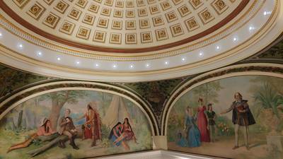 Streator library completes mural restoration project