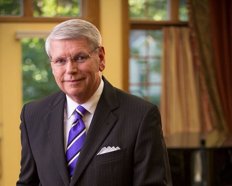 John Bowling, former president of Olivet Nazarene University, was recently named interim president of Nazarene Bible College in Colorado Springs, Colo.