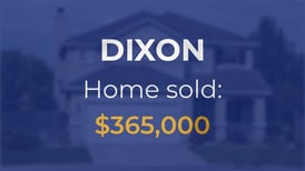 Single-family home sells in Dixon for $365,000
