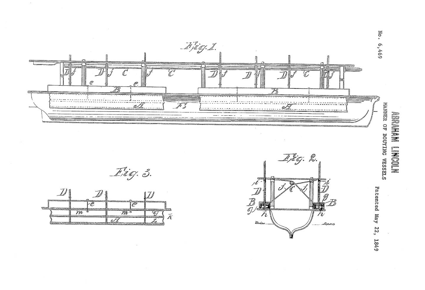 Abraham Lincoln developed an invention to float ships off shoals and sandbars. He filed a patent on his idea in 1849 and remains the only president to hold a patent.