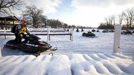 2 snowmobiles fall through ice on Fox River near Johnsburg