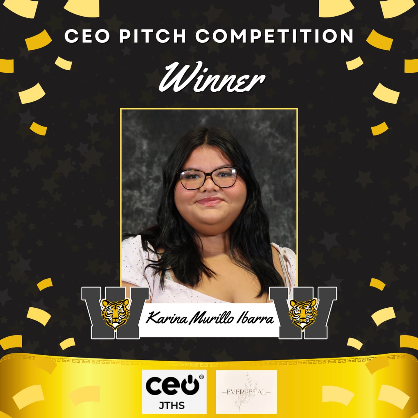 Karina Murillo Ibarra showcases entrepreneurship skills in the annual competition
