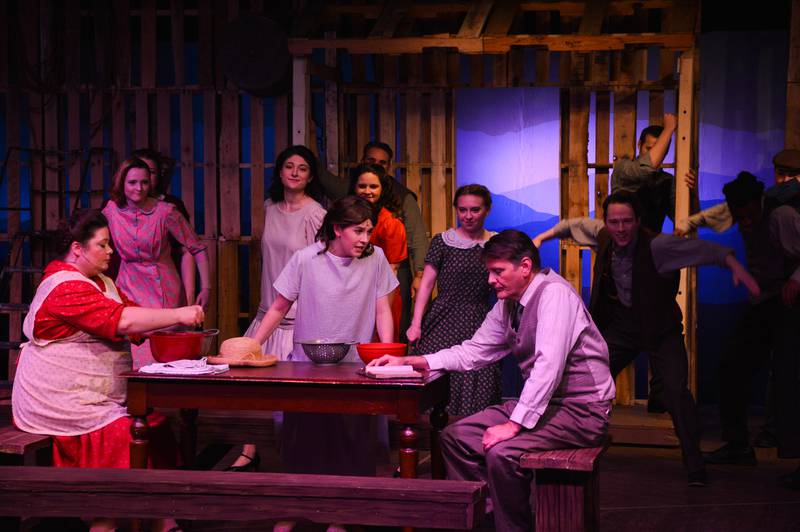 The cast of "Bright Star" performs a song from the show, which Stage Coach Players produced in 2023.