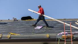 Photos: New roof at Twin Cities Homeless Shelter