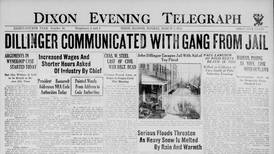 Historical covers for March 5: Dillinger communicated with gang from jail