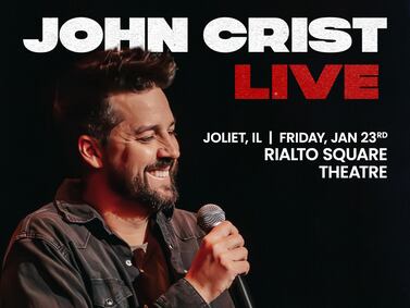 Comedian John Crist coming to Rialto Square Theatre this January