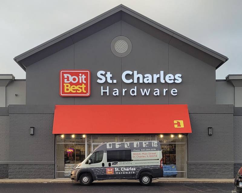 St. Charles Hardware, located at 3619 E. Main St., will close on Aug. 31, 2025, after four years of operation.