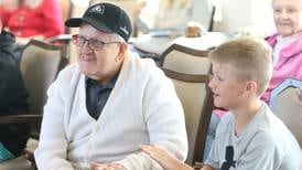 Photos: Lincoln Elementary Students drum circle warms hearts at Greenfield Retirement Home in Princeton