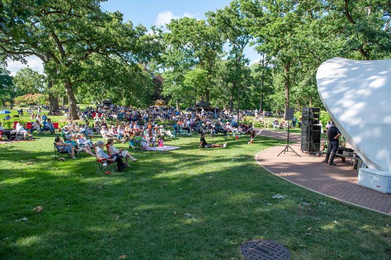 Cantigny Park in Wheaton has a variety of events happening this summer, including the Jazz & Wine Fest on June 15.