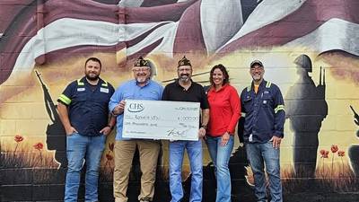 CHS donates to Rochelle VFW for new camera system