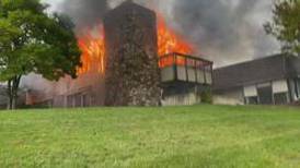 Reader video: Inverway fire