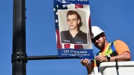 Hometown Hero banners make their debut in downtown Oregon