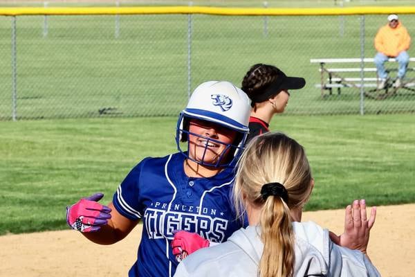 Princeton’s Avah Oertel hits for cycle, extends home run record in rout of Hall