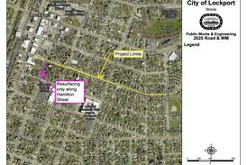 Lockport road and water main repairs begin this week