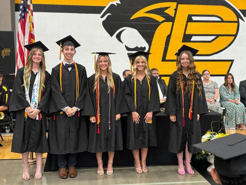 Putnam County High School recognized its top 10 students of the 2023-2024 school year during its May graduation.