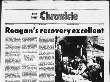 Historical covers for March 31: Reagan’s recovery excellent