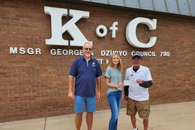 K of C golf scramble raises $1,500 for Streator Child Development Center