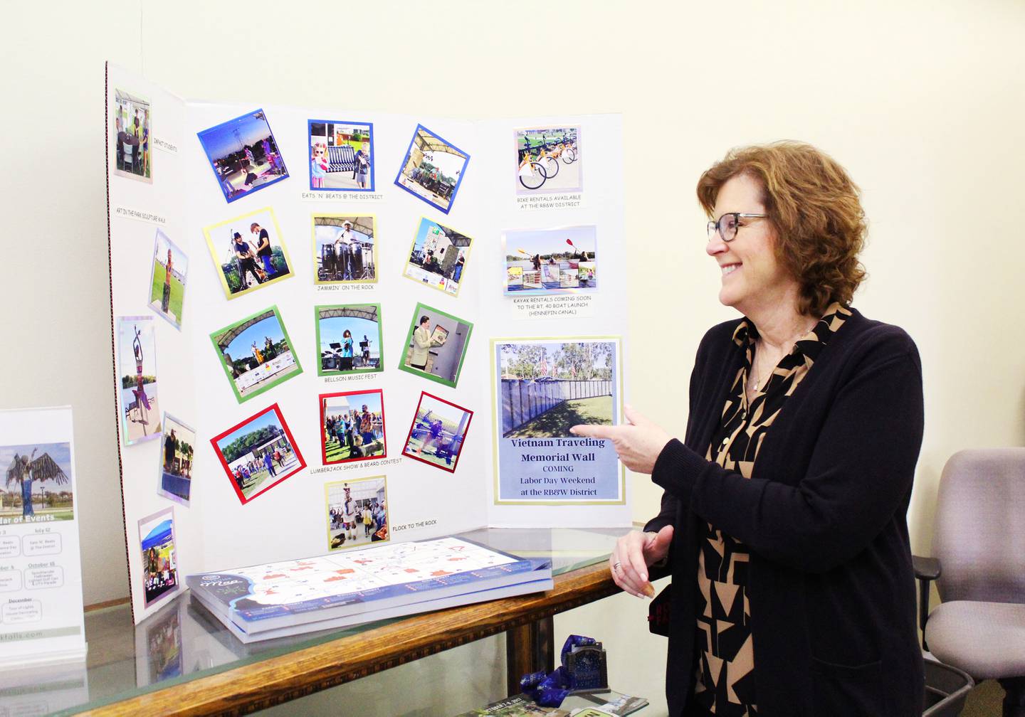Rock Falls Tourism Director Melinda Jones has helped bring several unique events to the city's culture since starting in her role five years ago.