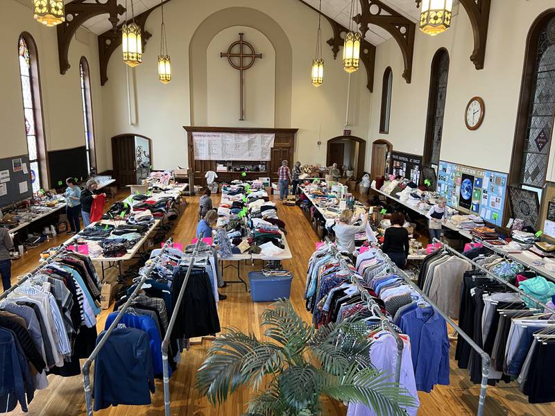 The United Methodist Church of Geneva is hosting its fall rummage sale from October 27-29, 2022 at 211 Hamilton Street in downtown Geneva.