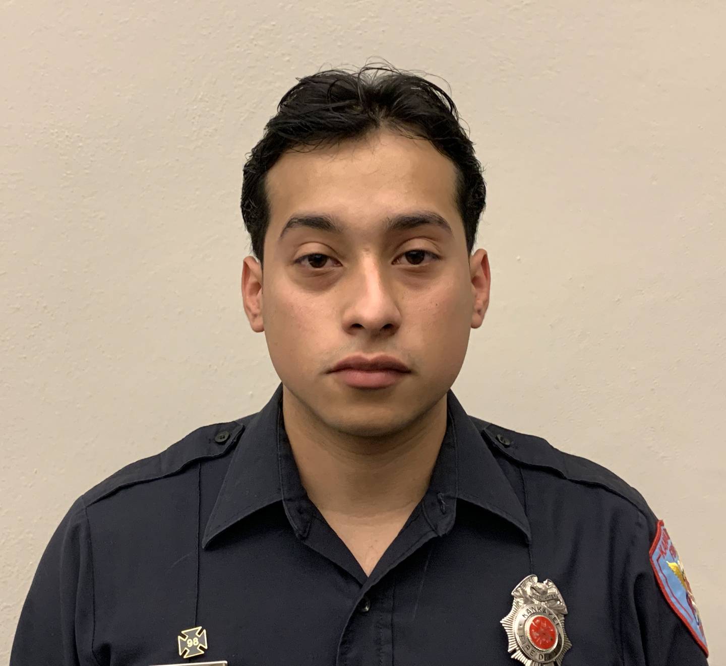 Kankakee firefighter Martyn Gonzalez