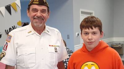 Princeton student wins Wyanet VFW essay contest; places 2nd in district