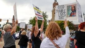 ‘Good Trouble’ rally reflects on Lewis’ civil rights legacy