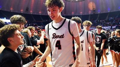 Photos: Benet vs. Evanston in the Class 4A boys basketball state semifinal