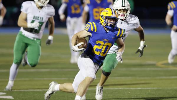 Photos: Lyons vs. York, Class 8A first-round playoff game