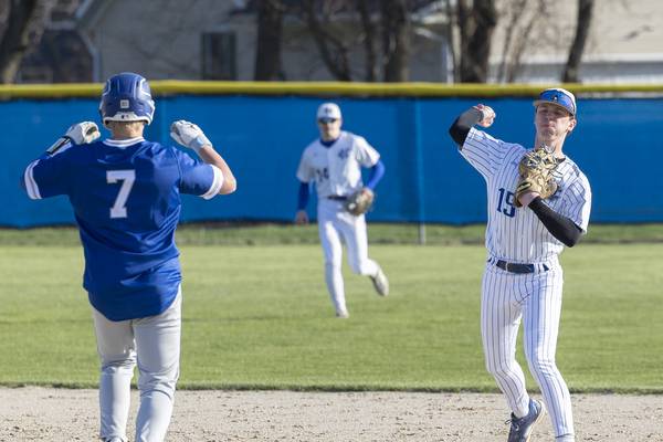 Newman baseball pulls away with eight runs in 12-2 Three Rivers win over Princeton