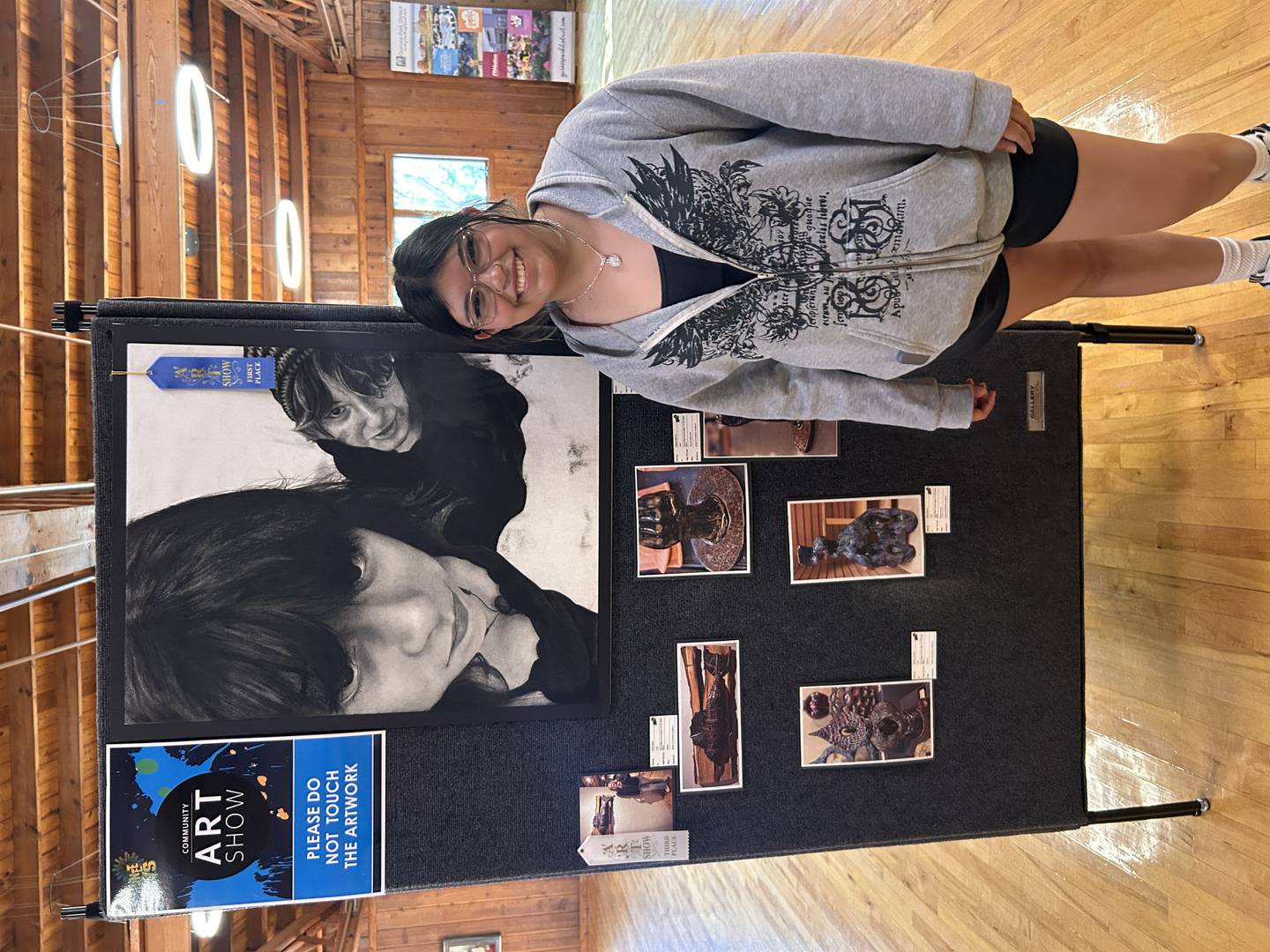 Gurnee Days hosted a Community Art Show in Viking Park’s Dance Hall. Talent was shown by over 350 local Gurnee students and adult artists.