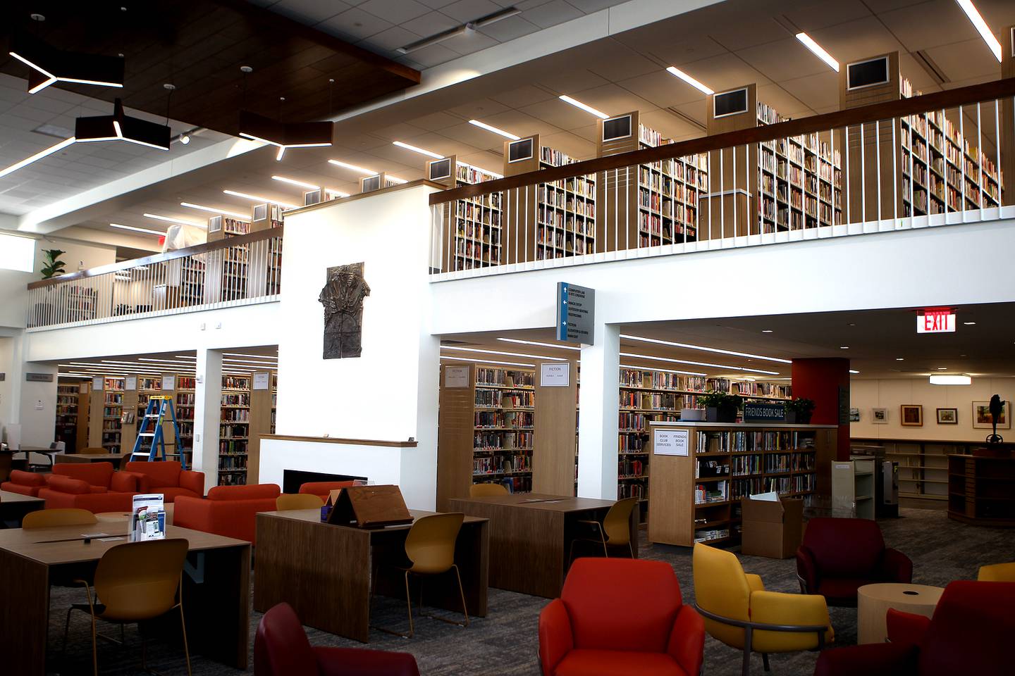 Newly expanded, renovated St. Charles Public Library getting ready to