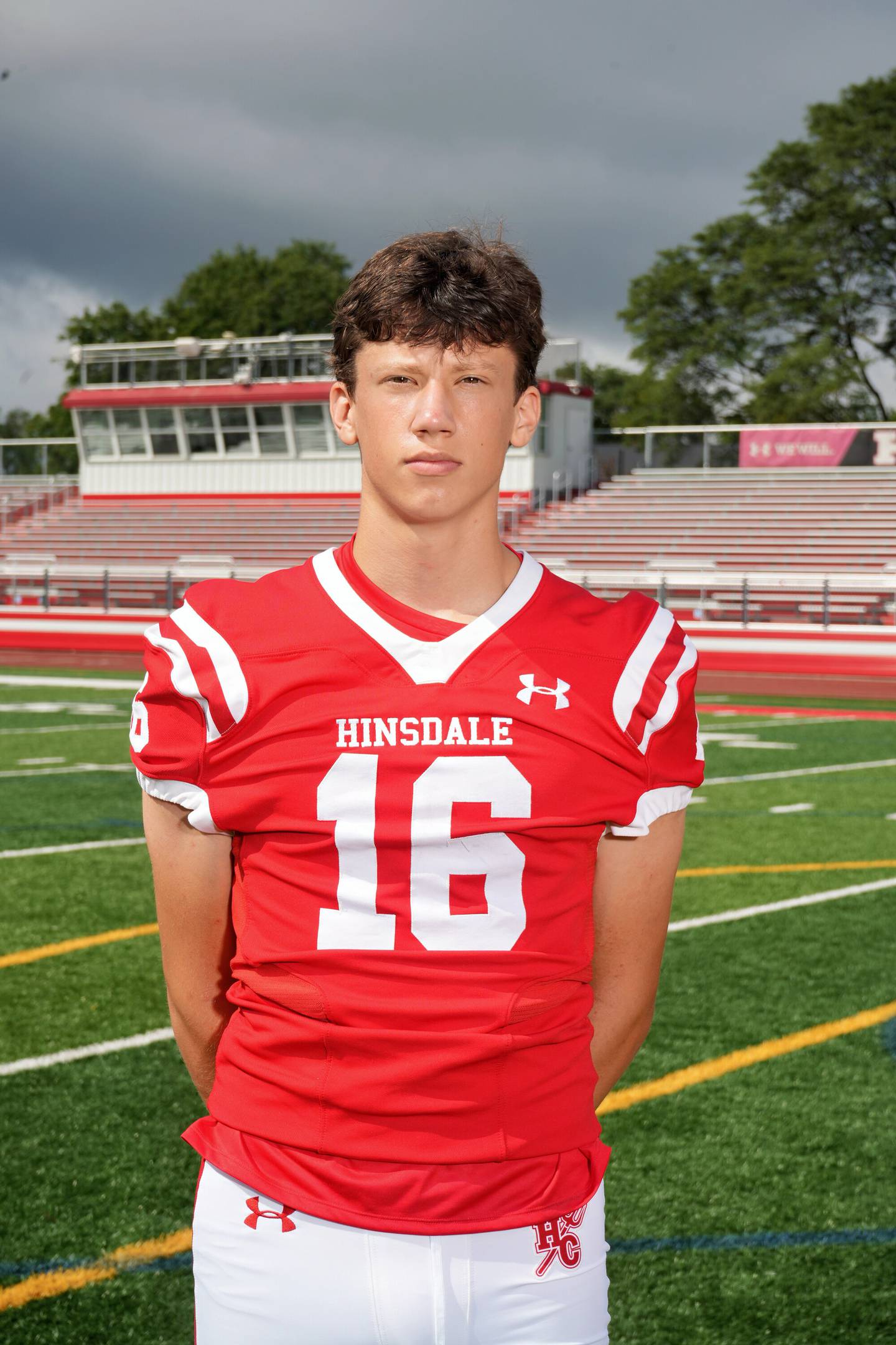 Hinsdale Central junior Micah Drescher