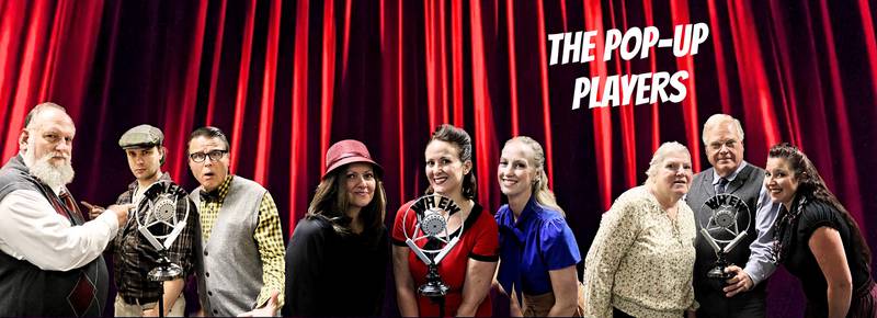 The Pop-Up Players, a nonprofit traveling community theater troupe based in the Illinois Valley, will be staging three performances of a new 90-minute radio play adaptation (complete with retro commercials and live sound effects) of "The Cat and the Canary."
