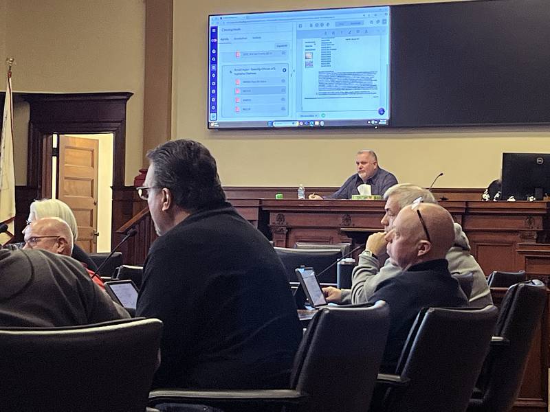 Lee County Board Chairman Bob Olson talks about the high cost to the county if they had to take over the townships.