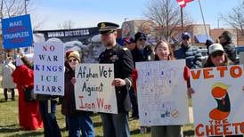 Photos: No Kings protest in Oswego draws large crowd