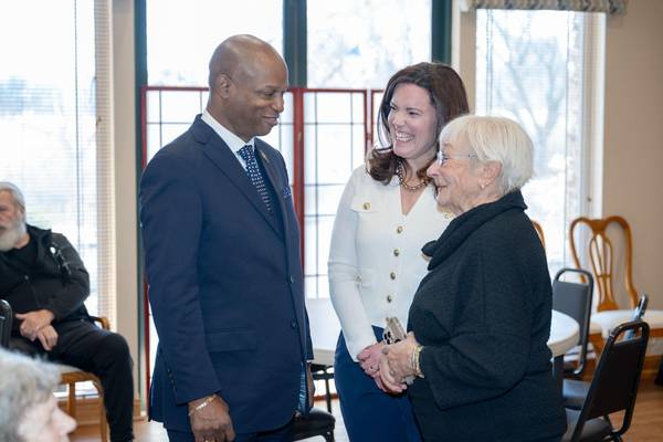 Faver Dias hosts event with Speaker Welch with seniors