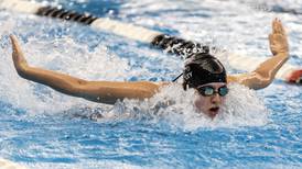 Photos: IHSA Girls State Swimming Preliminaries