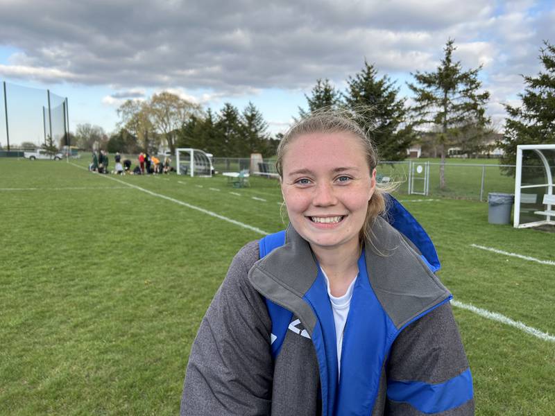Burlington Central's Ava Elders recorded a hat trick to help the Rockets beat Crystal Lake South 10-0 on Tuesday in Crystal Lake.